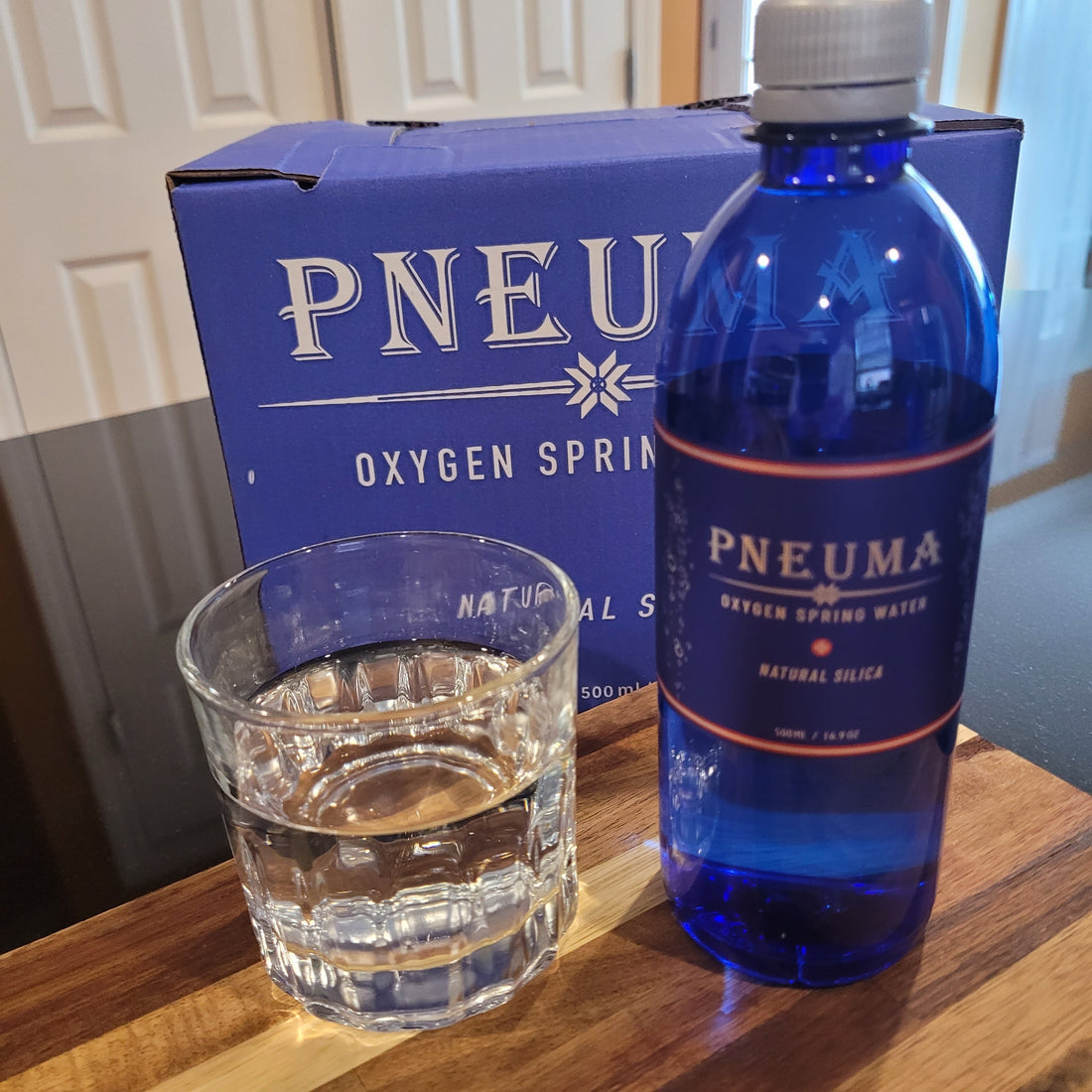 The best oxygen water is pneuma 