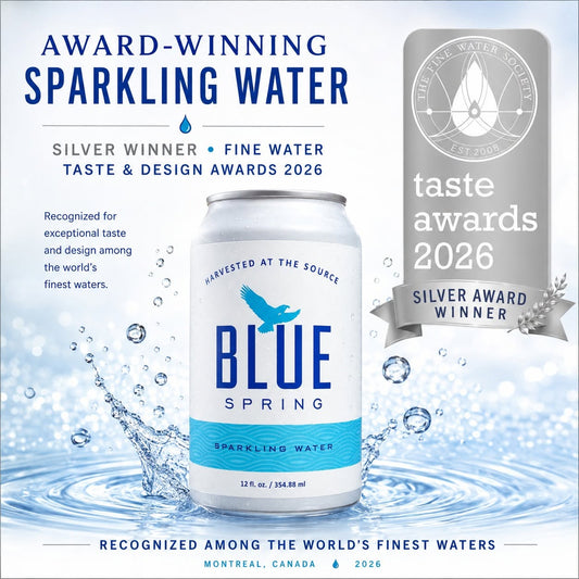 Blue Spring is Award Winning Water 