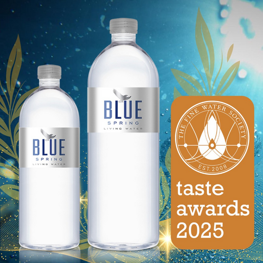 Blue Spring Living Water Wins Bronze at the International Taste Awards!