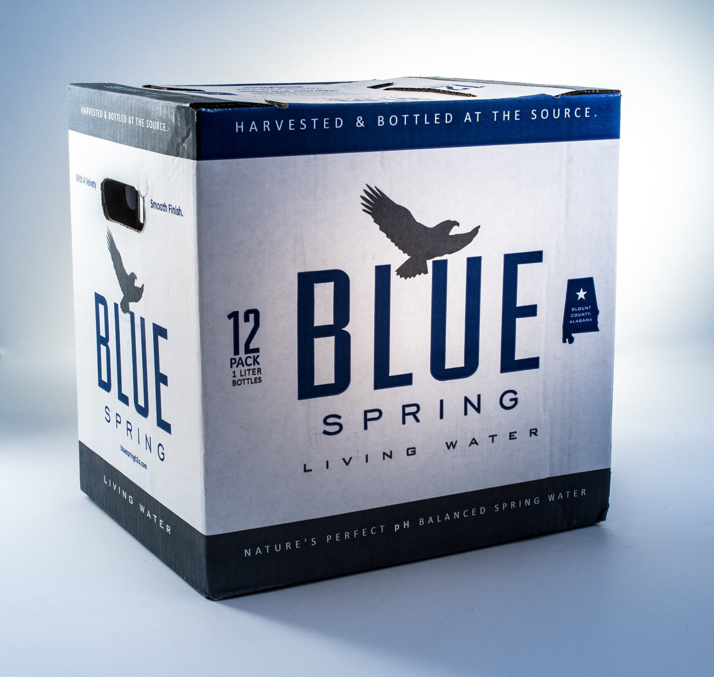 Blue Spring Living Water 1 Liter 12-Pack